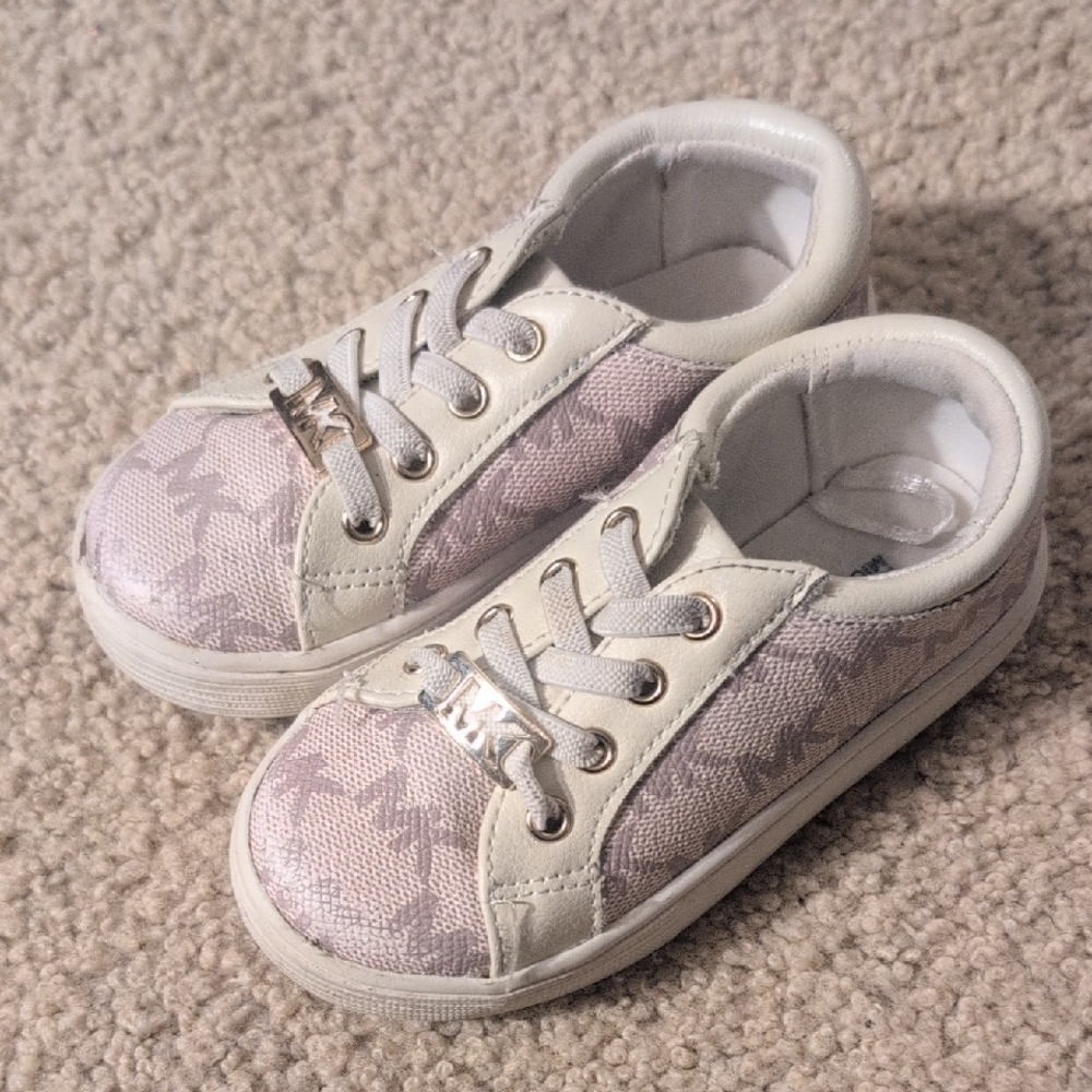 Michael Kors Pull On Logo Sneakers Size Toddler Size 7